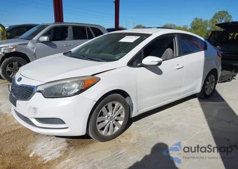 2014 Kia Forte Lx из США, поврежденный, VIN KNAFX4A63E5120608